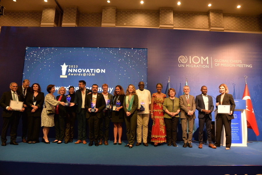 EDF Won the 2023 IOM Innovation Awards: Harnessing the Power of Innovation for Migration